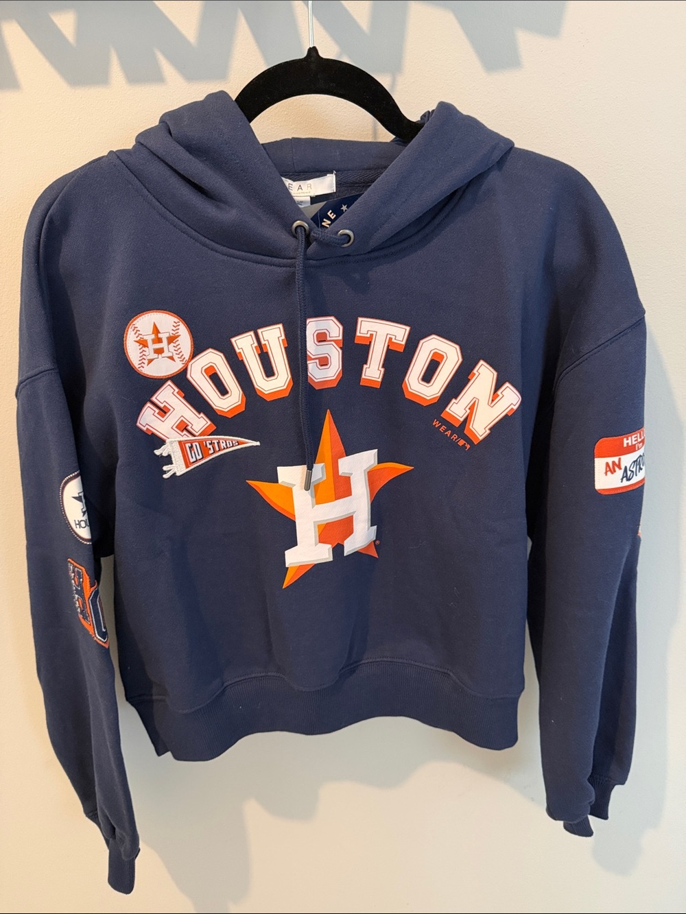 Houston Astros Navy Graphic Hoodie Sweatshirt